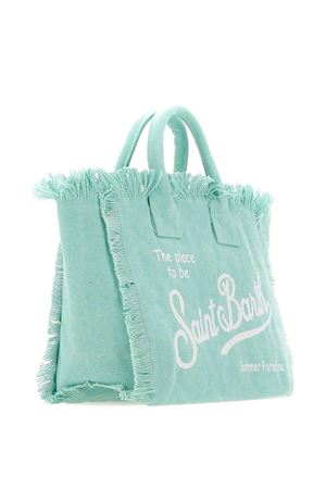 Colette bag in aquamarine cotton canvas SAINT BARTH KIDS | COL000100711L